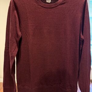 Gap Men’s Crewneck Sweater - Burgundy Maroon - Size M